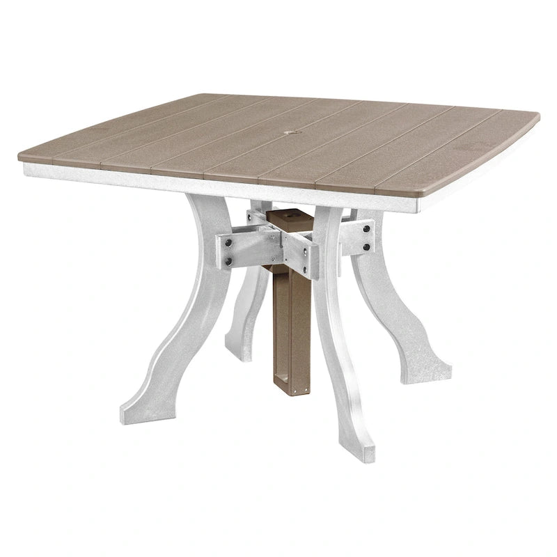 Table carrée de salle à manger American Furniture Classics, fabriquée aux États-Unis