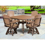 Table carrée de salle à manger American Furniture Classics, fabriquée aux États-Unis