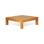 Ensemble fauteuil club et table basse 4 places en bois d'acacia Oana Outdoor de Christopher Knight Home