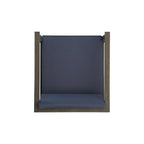 Fauteuils club d'extérieur Newbury en bois d'acacia avec coussins résistants à l'eau (lot de 4) par Christopher Knight Home
