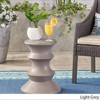Table d'appoint d'extérieur Eureka, par Christopher Knight Home