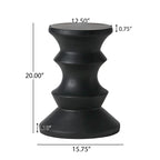 Table d'appoint d'extérieur Eureka, par Christopher Knight Home
