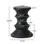 Table d'appoint d'extérieur Eureka, par Christopher Knight Home