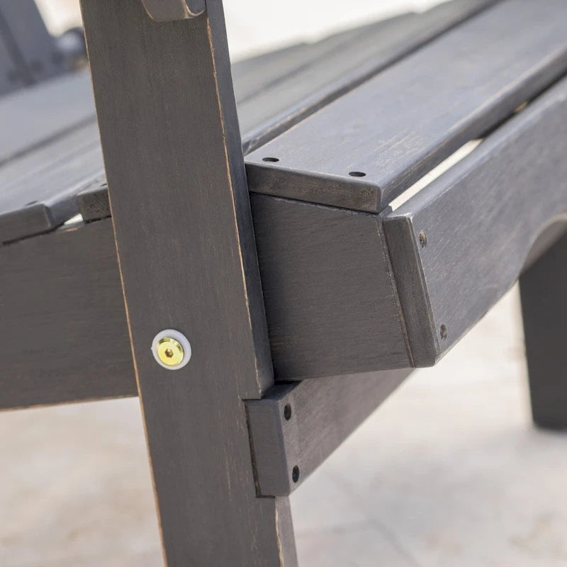 Ensemble de 5 chaises Adirondack d'extérieur Maison Outdoor par Christopher Knight Home