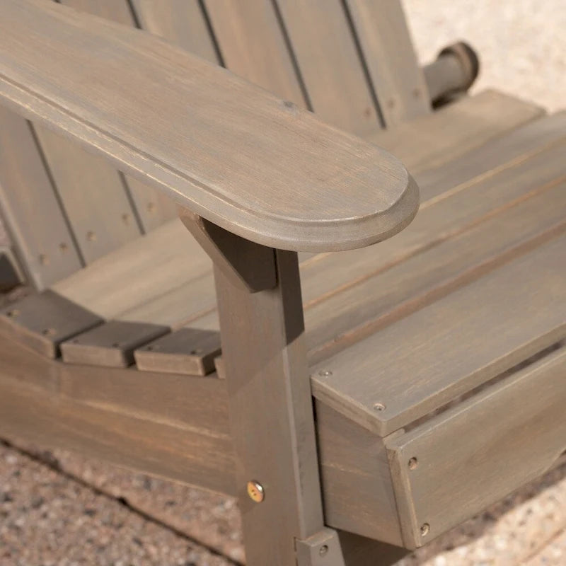 Ensemble de 5 chaises Adirondack d'extérieur Maison Outdoor par Christopher Knight Home