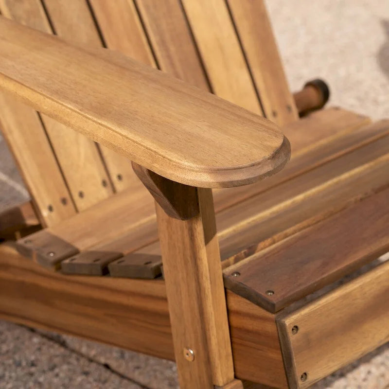 Ensemble de 5 chaises Adirondack d'extérieur Maison Outdoor par Christopher Knight Home