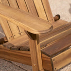 Ensemble de 5 chaises Adirondack d'extérieur Maison Outdoor par Christopher Knight Home