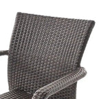 Chaises de salle à manger d'extérieur en osier Joyce de Christopher Knight Home (lot de 2)
