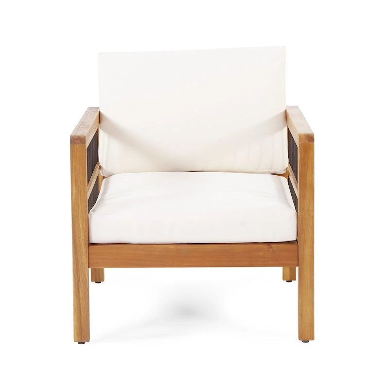 Fauteuils de jardin Elias Outdoor en bois d'acacia par Christopher Knight Home
