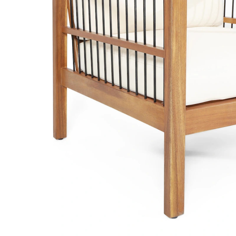 Fauteuils de jardin Elias Outdoor en bois d'acacia par Christopher Knight Home