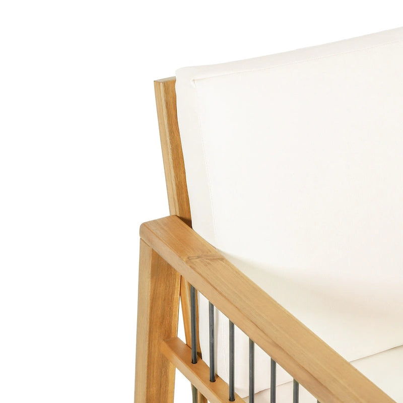 Fauteuils de jardin Elias Outdoor en bois d'acacia par Christopher Knight Home
