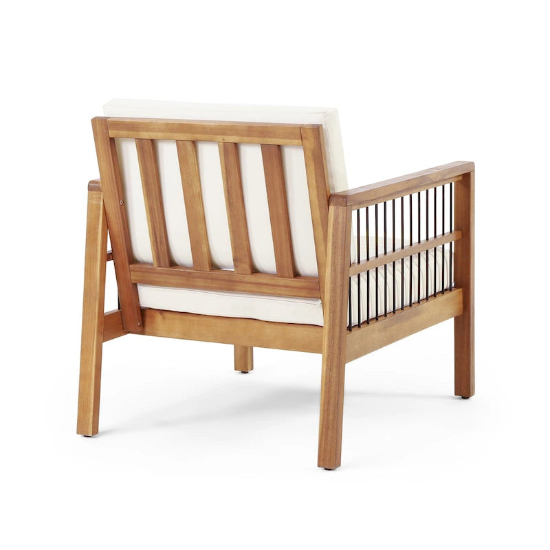 Fauteuils de jardin Elias Outdoor en bois d'acacia par Christopher Knight Home