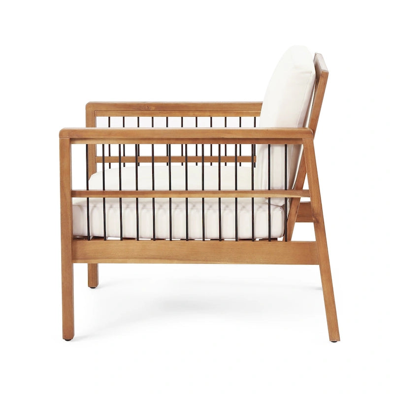 Fauteuils de jardin Elias Outdoor en bois d'acacia par Christopher Knight Home