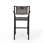 Tabouret de bar extérieur Tahoe 29 en aluminium (lot de 4) par Christopher Knight Home