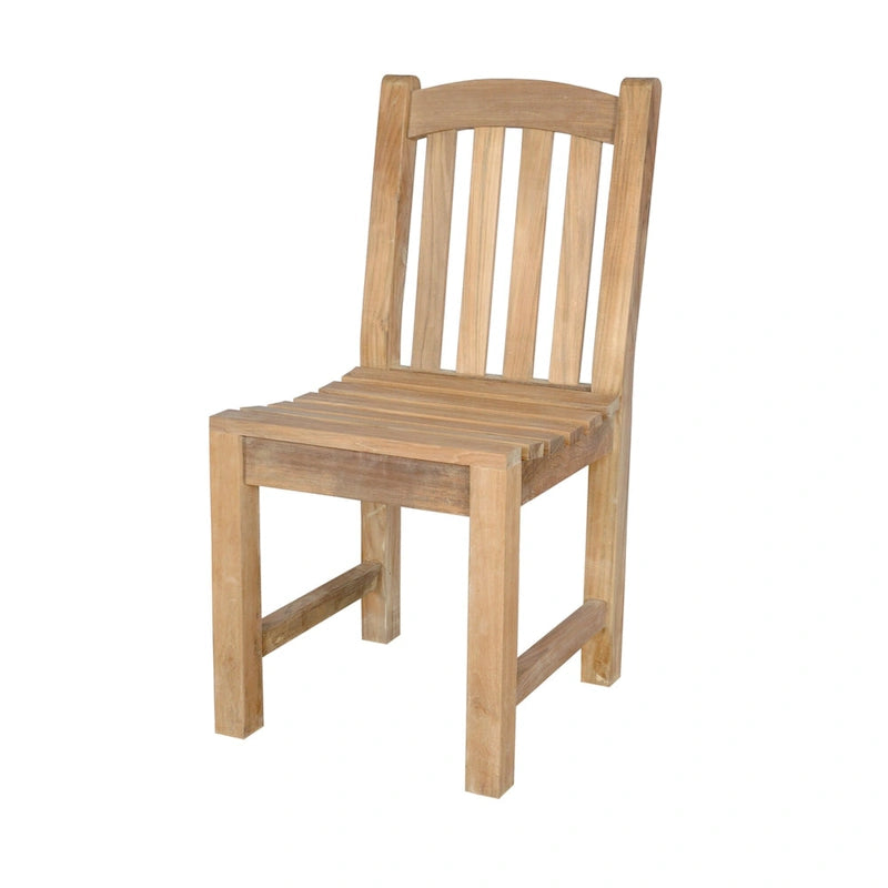 Chaise de salle à manger d'extérieur Chelsea en teck - Non disponible