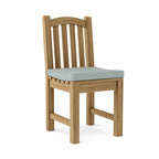Chaise de salle à manger d'extérieur Chelsea en teck - Non disponible