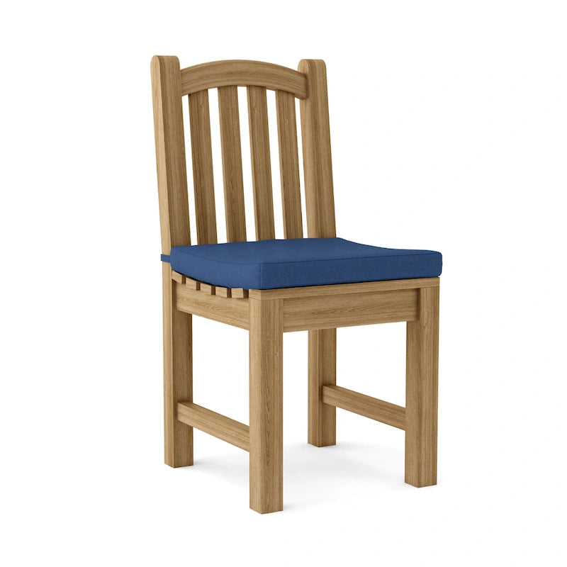 Chaise de salle à manger d'extérieur Chelsea en teck - Non disponible