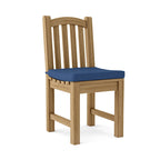Chaise de salle à manger d'extérieur Chelsea en teck - Non disponible