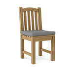 Chaise de salle à manger d'extérieur Chelsea en teck - Non disponible