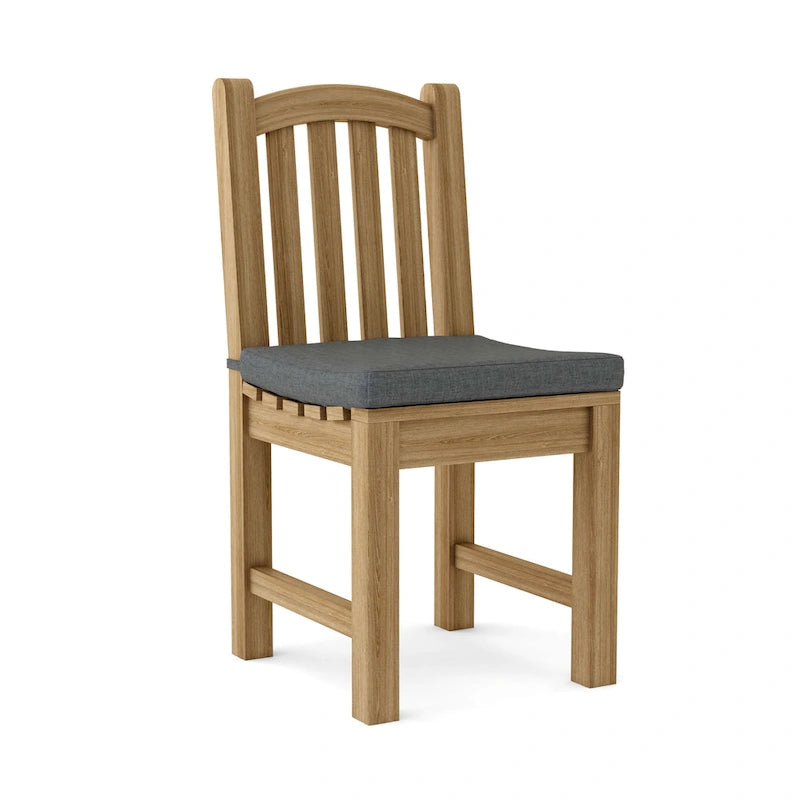 Chaise de salle à manger d'extérieur Chelsea en teck - Non disponible