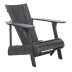 Fauteuil Adirondack d'extérieur SAFAVIEH Mangla avec repose-pieds rétractable - 52 cm (L) x 32 cm (P) x 30 cm (H)
