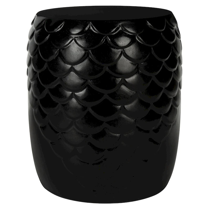 Tabouret d'extérieur SAFAVIEH Onerva en béton - 40 cm (L) x 40 cm (l) x 46 cm (H) - 41 cm (L) x 41 cm (P) x 46 cm (H)