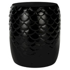 Tabouret d'extérieur SAFAVIEH Onerva en béton - 40 cm (L) x 40 cm (l) x 46 cm (H) - 41 cm (L) x 41 cm (P) x 46 cm (H)