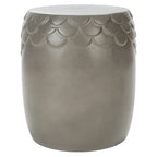 Tabouret d'extérieur SAFAVIEH Onerva en béton - 40 cm (L) x 40 cm (l) x 46 cm (H) - 41 cm (L) x 41 cm (P) x 46 cm (H)