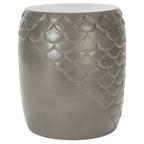 Tabouret d'extérieur SAFAVIEH Onerva en béton - 40 cm (L) x 40 cm (l) x 46 cm (H) - 41 cm (L) x 41 cm (P) x 46 cm (H)