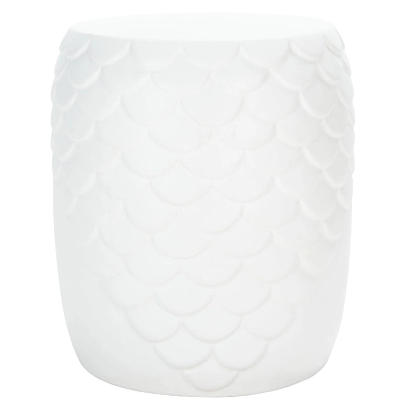 Tabouret d'extérieur SAFAVIEH Onerva en béton - 40 cm (L) x 40 cm (l) x 46 cm (H) - 41 cm (L) x 41 cm (P) x 46 cm (H)