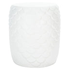 Tabouret d'extérieur SAFAVIEH Onerva en béton - 40 cm (L) x 40 cm (l) x 46 cm (H) - 41 cm (L) x 41 cm (P) x 46 cm (H)
