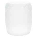 Tabouret d'extérieur SAFAVIEH Onerva en béton - 40 cm (L) x 40 cm (l) x 46 cm (H) - 41 cm (L) x 41 cm (P) x 46 cm (H)