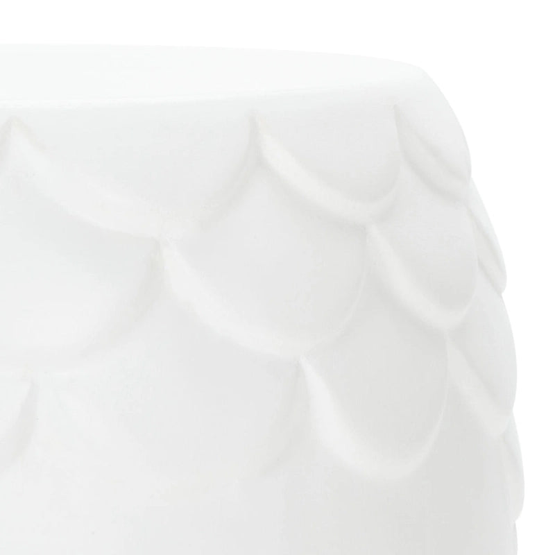 Tabouret d'extérieur SAFAVIEH Onerva en béton - 40 cm (L) x 40 cm (l) x 46 cm (H) - 41 cm (L) x 41 cm (P) x 46 cm (H)