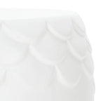 Tabouret d'extérieur SAFAVIEH Onerva en béton - 40 cm (L) x 40 cm (l) x 46 cm (H) - 41 cm (L) x 41 cm (P) x 46 cm (H)