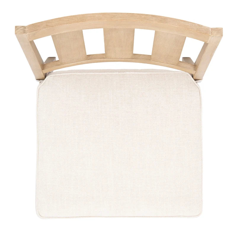 Chaises de jardin SAFAVIEH Couture Lurana en tissu et bois (lot de 2) - 57 x 64 x 99 cm - 56 x 64 x 99 cm