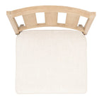 Chaises de jardin SAFAVIEH Couture Lurana en tissu et bois (lot de 2) - 57 x 64 x 99 cm - 56 x 64 x 99 cm