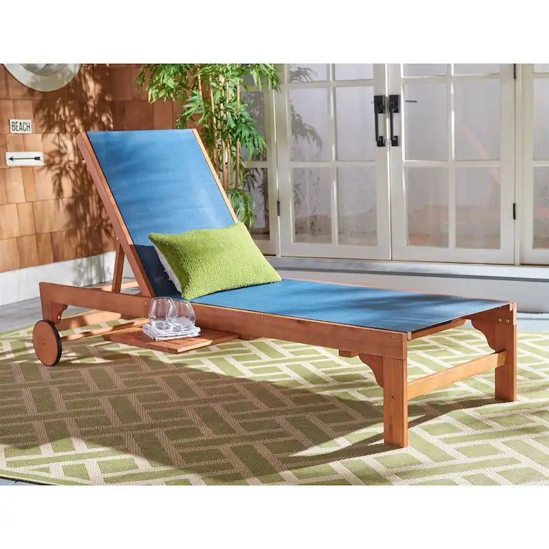 Transat d'extérieur SAFAVIEH Liubomira - 25 cm (L) x 81 cm (P) x 39 cm (H)
