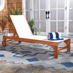 SAFAVIEH Outdoor Liubomira Sunlounger - 25Wx81Dx39H