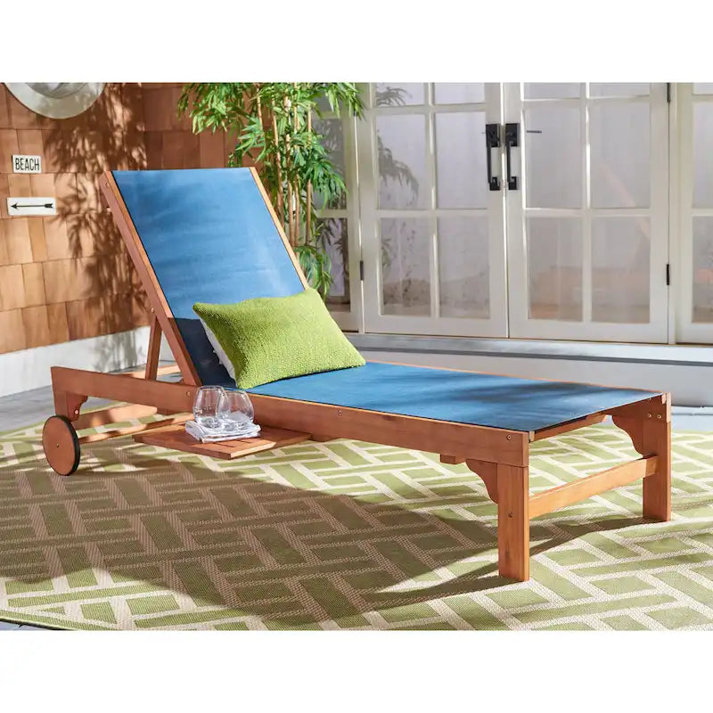 Transat d'extérieur SAFAVIEH Liubomira - 25 cm (L) x 81 cm (P) x 39 cm (H)