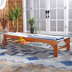 Transat d'extérieur SAFAVIEH Liubomira - 25 cm (L) x 81 cm (P) x 39 cm (H)