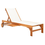 Transat d'extérieur SAFAVIEH Liubomira - 25 cm (L) x 81 cm (P) x 39 cm (H)