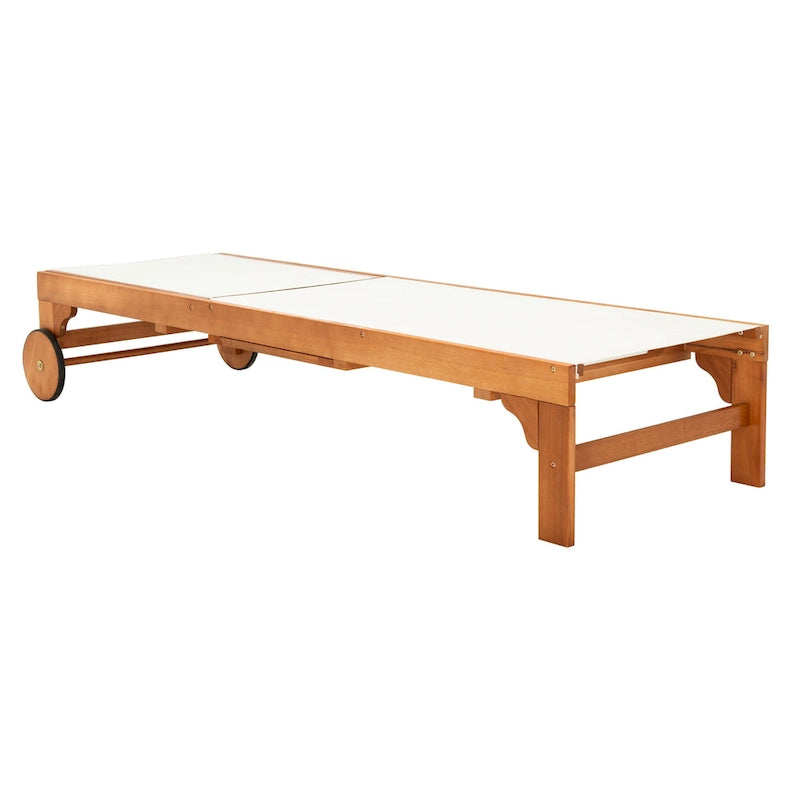 Transat d'extérieur SAFAVIEH Liubomira - 25 cm (L) x 81 cm (P) x 39 cm (H)