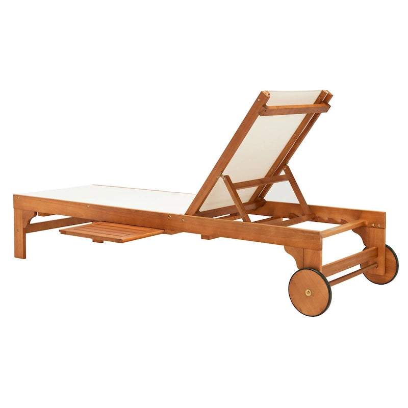 Transat d'extérieur SAFAVIEH Liubomira - 25 cm (L) x 81 cm (P) x 39 cm (H)