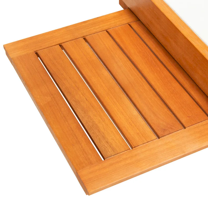 Transat d'extérieur SAFAVIEH Liubomira - 25 cm (L) x 81 cm (P) x 39 cm (H)