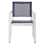 Chaise empilable d'extérieur SAFAVIEH Aiyana (lot de 2) - 56 cm (L) x 58 cm (P) x 84 cm (H) - 56 cm (L) x 84 cm (P) x 58 cm (H)