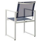 Chaise empilable d'extérieur SAFAVIEH Aiyana (lot de 2) - 56 cm (L) x 58 cm (P) x 84 cm (H) - 56 cm (L) x 84 cm (P) x 58 cm (H)