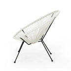 Fauteuil hamac tressé en acier et rotin PE Anson Outdoor (lot de 4) par Christopher Knight Home