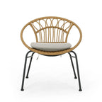 Chaises d'extérieur Banya en imitation osier (lot de 2) par Christopher Knight Home
