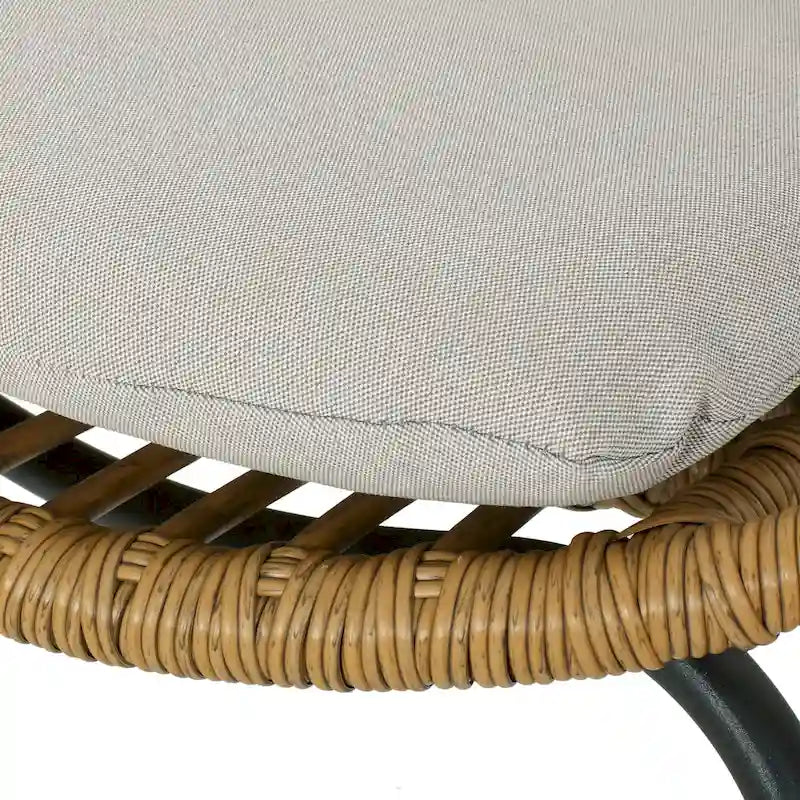 Chaises d'extérieur Banya en imitation osier (lot de 2) par Christopher Knight Home