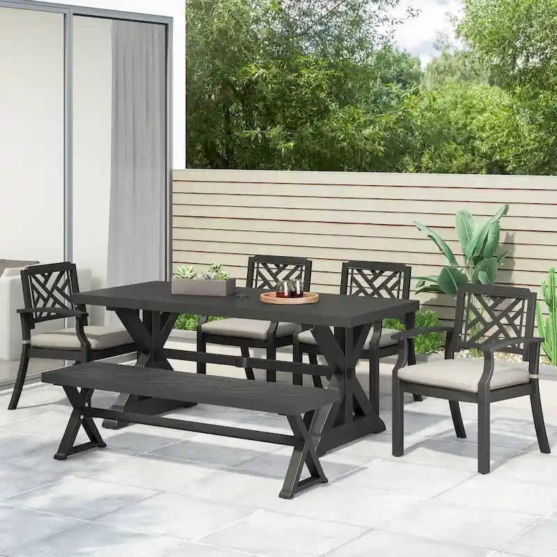 Waterford Outdoor Outdoor 6 par Christopher Knight Home